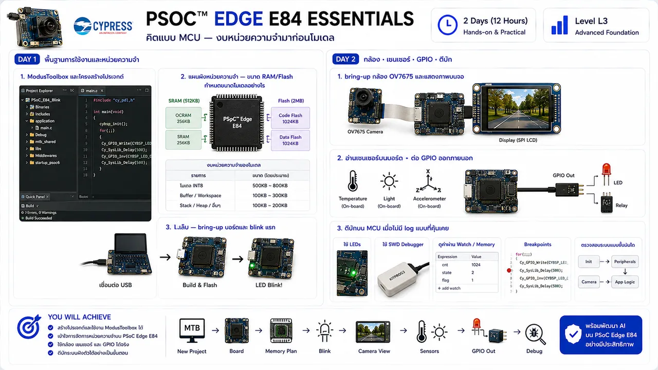 PSE-01 — PSoC Edge E84 Essentials